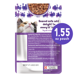 Friskies Lil Grillers with Turkey in Gravy Cat Food Topper