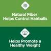 la fibra natural ayuda a controlar la formación de bolas de pelo