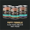 Puppy Formulas Also Available In Wet Food