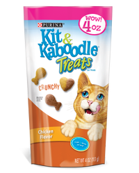 Kit & Kaboodle Crunchy Chicken Cat Treats