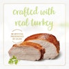 Crafted with real turkey