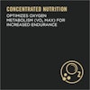 concentrated nutrition optimizes oxygen metabolism for increased endurance