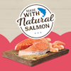 Made with natural salmon