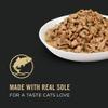 Made with real sole for a taste cats love