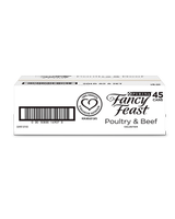 Fancy Feast Poultry & Beef Variety Pack - 45 can
