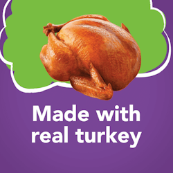 Made with real turkey