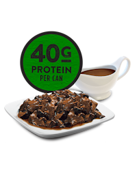 forty grams of protein per can