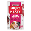 Alimento balanceado blando para perros Purina Moist & Meaty sabor a filete