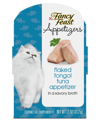 Fancy Feast Tongol Tuna Cat Food Appetizer in a Savory Broth