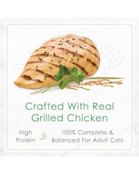crafted with real grilled chicken and rice