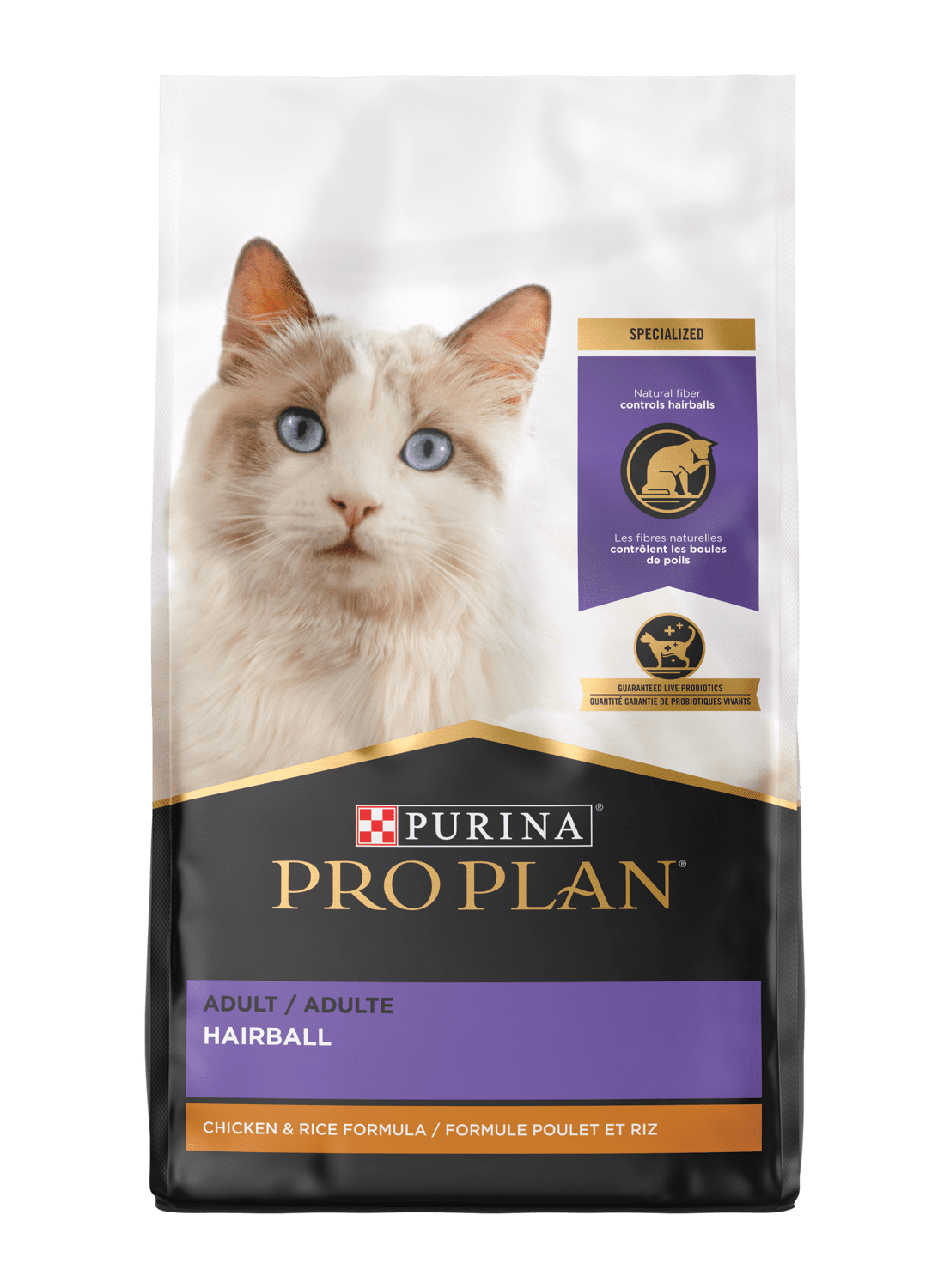 Hairball formula shop cat food