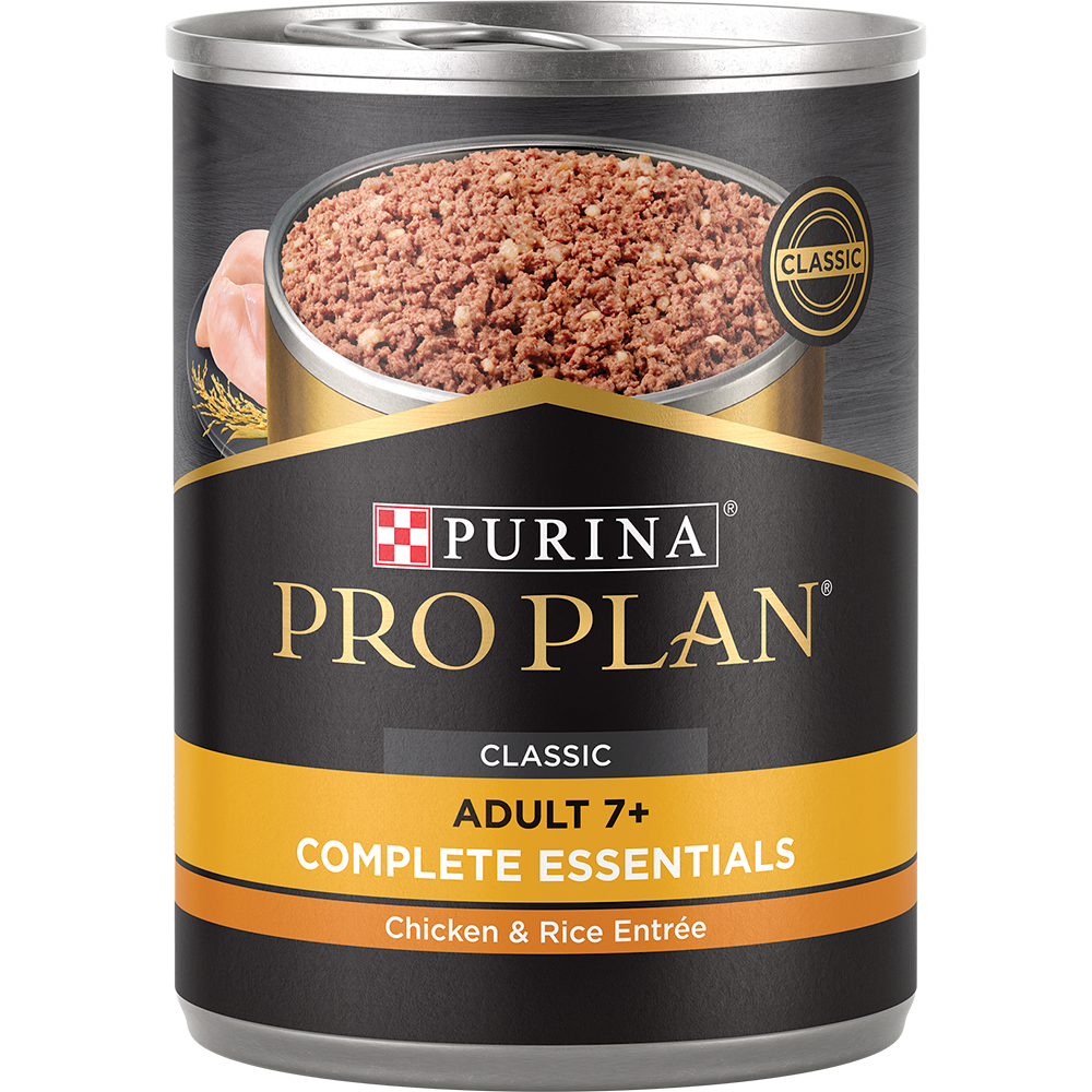 Pro Plan Adult 7+ Senior Chicken & Rice Classic Wet Dog Food