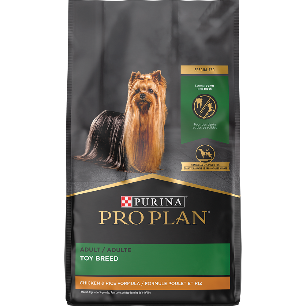 Pro plan toy breed dog food store