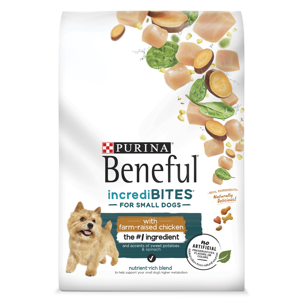 Beneful IncrediBites with Farm-Raised Chicken Small Dog Food | Purina