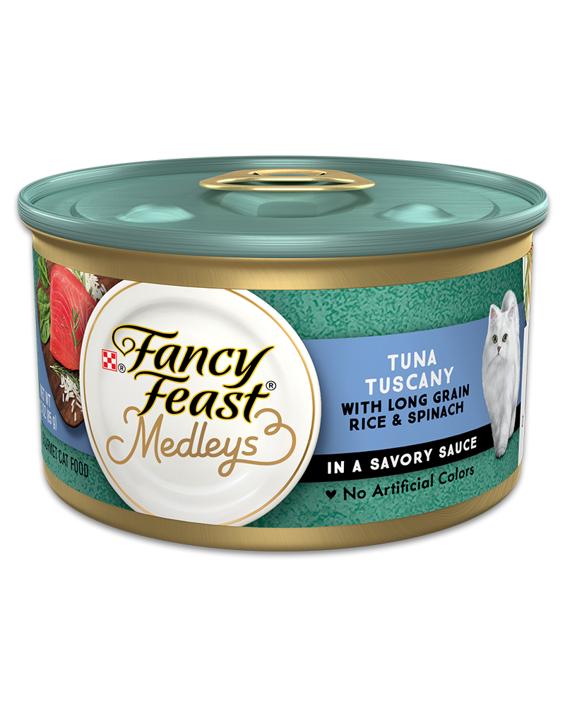 Fancy Feast Medleys Tuna Tuscany Wet Cat Food Purina