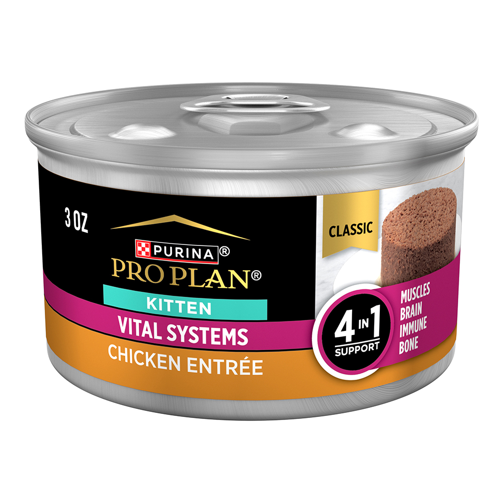 Pro Plan Vital Systems Chicken Wet Kitten Food Purina
