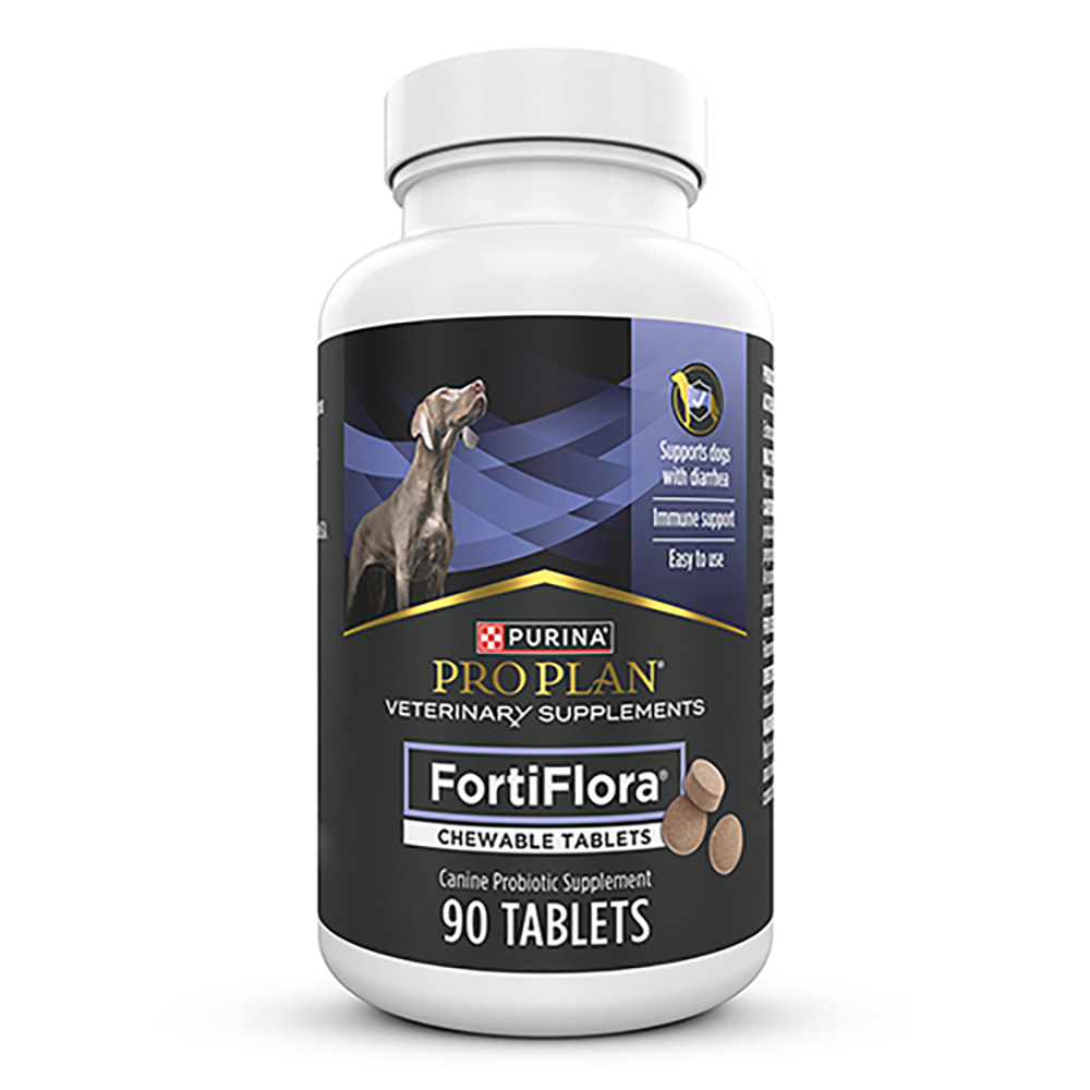 Purina Pro Plan Veterinary Diets FortiFlora Chewable Tablet Supplements for Dogs Purina
