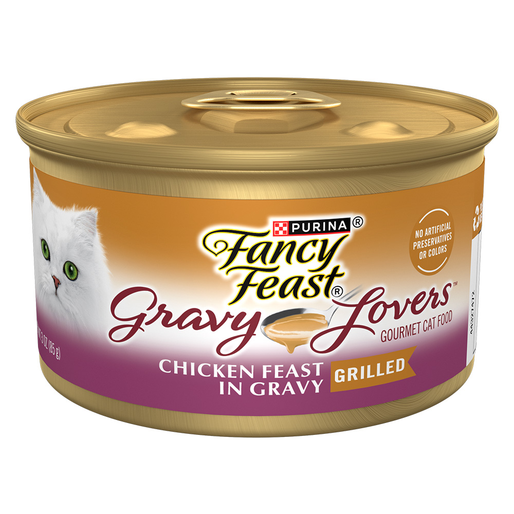 Fancy Feast Gravy Lovers Chicken in Gravy Wet Cat Food Purina