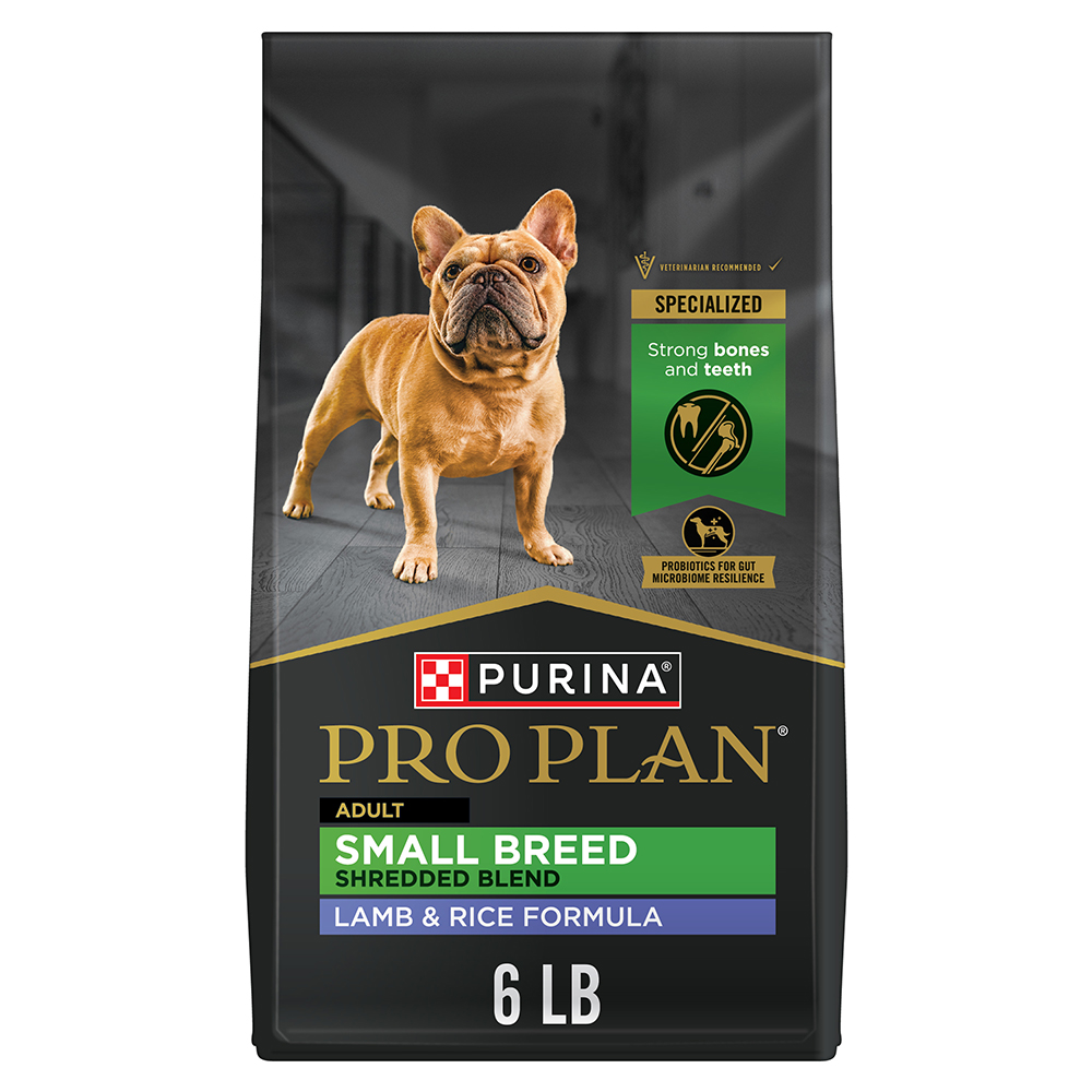 Pro Plan Shredded Blend Small Breed Probiotic Dry Dog Food Purina US