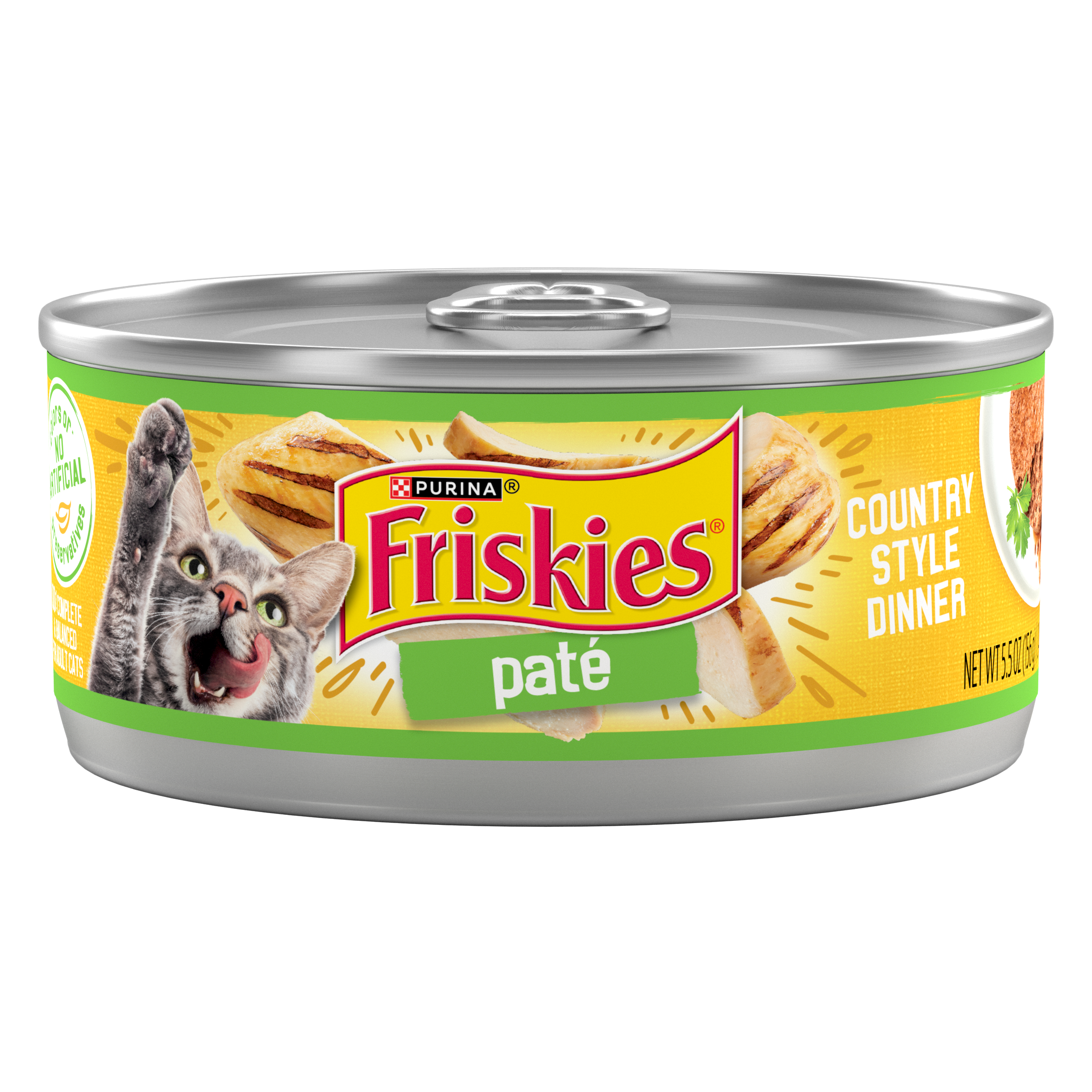 Friskies Pate Country Style Dinner Canned Cat Food Friskies Pate Country Style Dinner Canned Cat Food