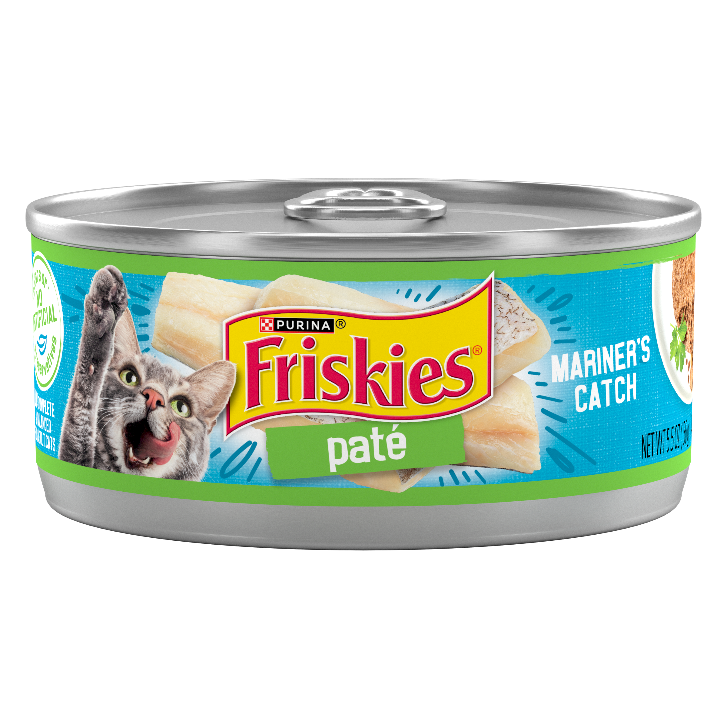 Friskies Pate Mariners Catch Canned Cat Food Friskies Pate Mariners Catch Canned Cat Food
