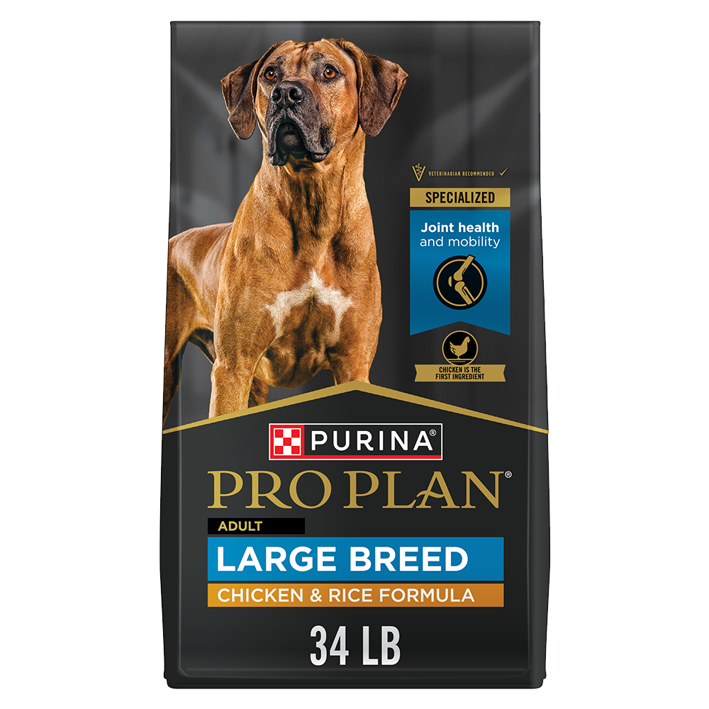 Pro Plan Large Breed Chicken Rice Dry Dog Food Purina US