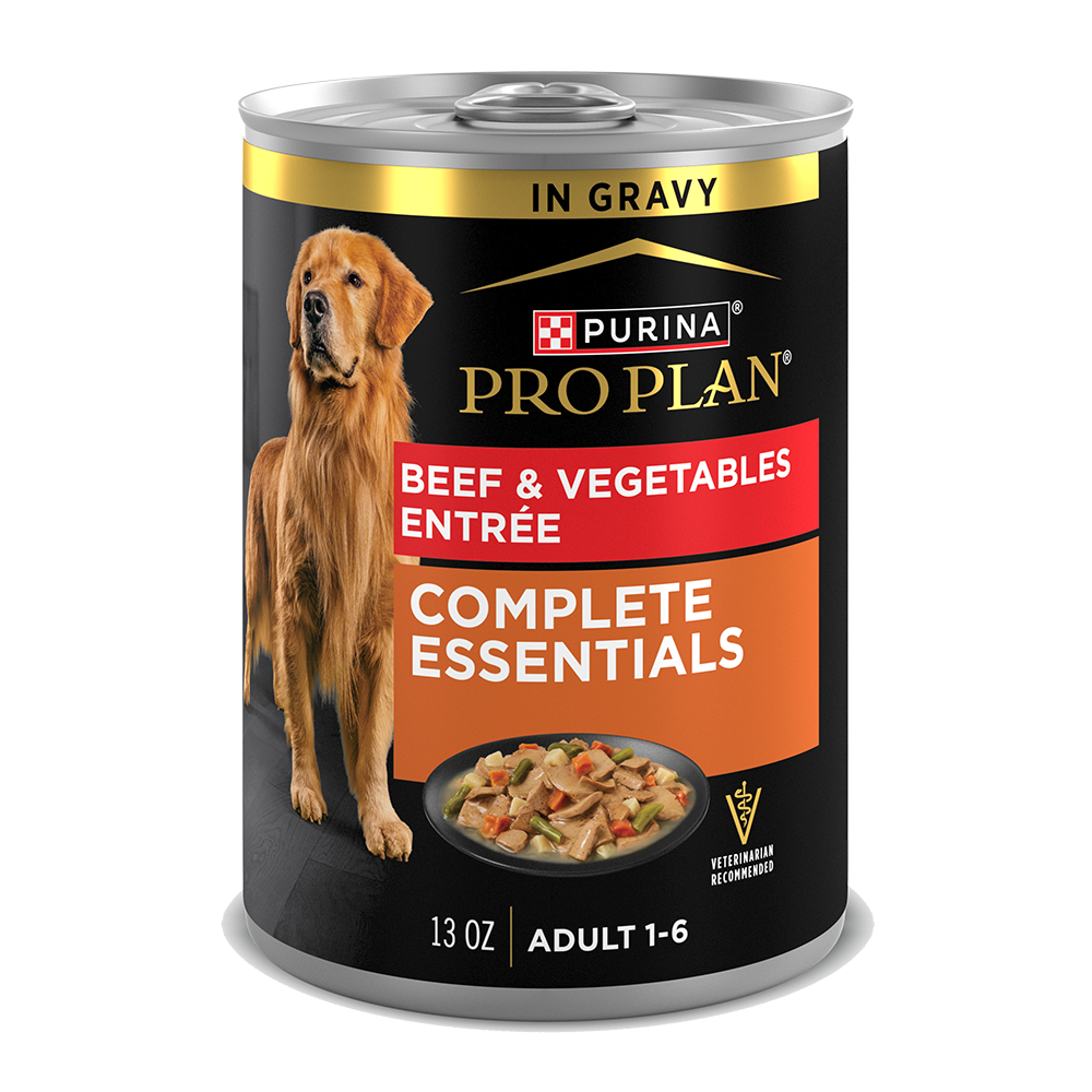 Pro Plan Complete Essentials Beef Wet Dog Food Purina US