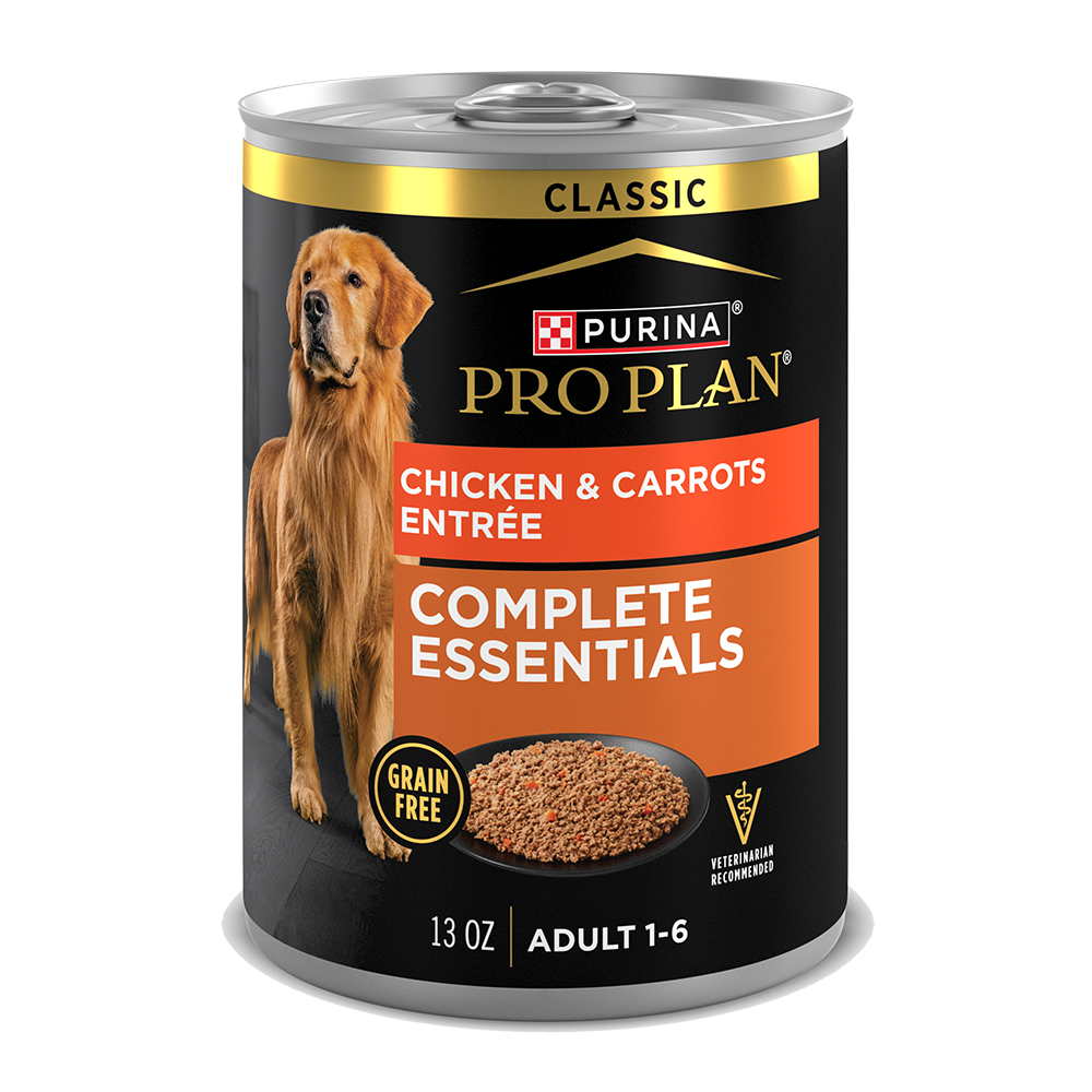Purina Pro Plan Natural Adult Grain-Free Classic Chicken & Carrots Entree Canned Dog Food Purina Pro Plan Natural Adult Grain-Free Classic Chicken & Carrots Entree Canned Dog Food
