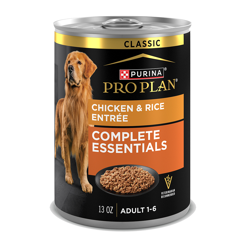 Pro Plan Complete Essentials Chicken Rice Wet Dog Food Purina US