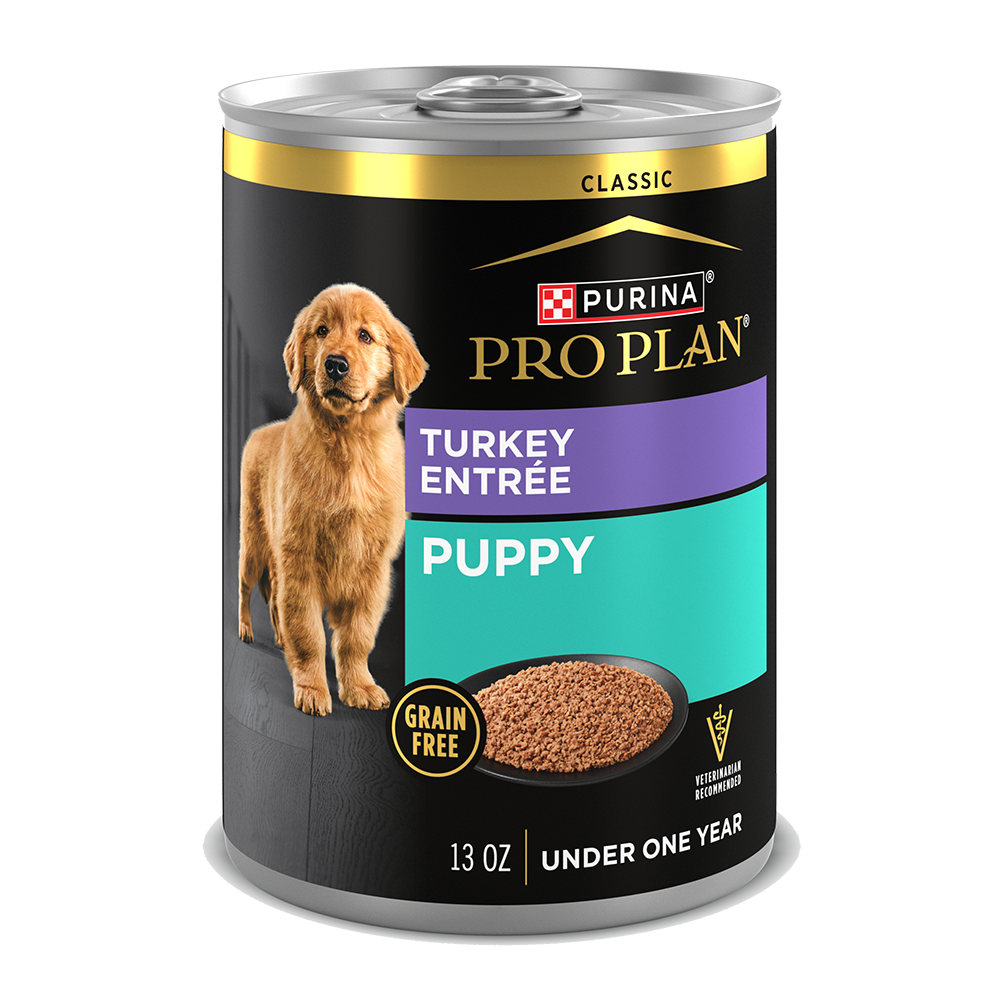 Purina Pro Plan Grain-Free Classic Turkey Entree Wet Puppy Food