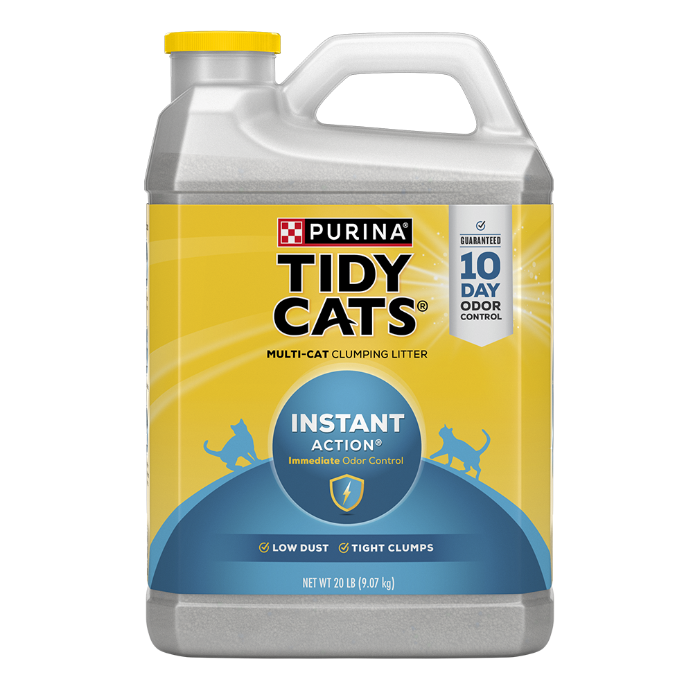 Tidy Cats Instant Action Clumping Cat Litter | Purina US