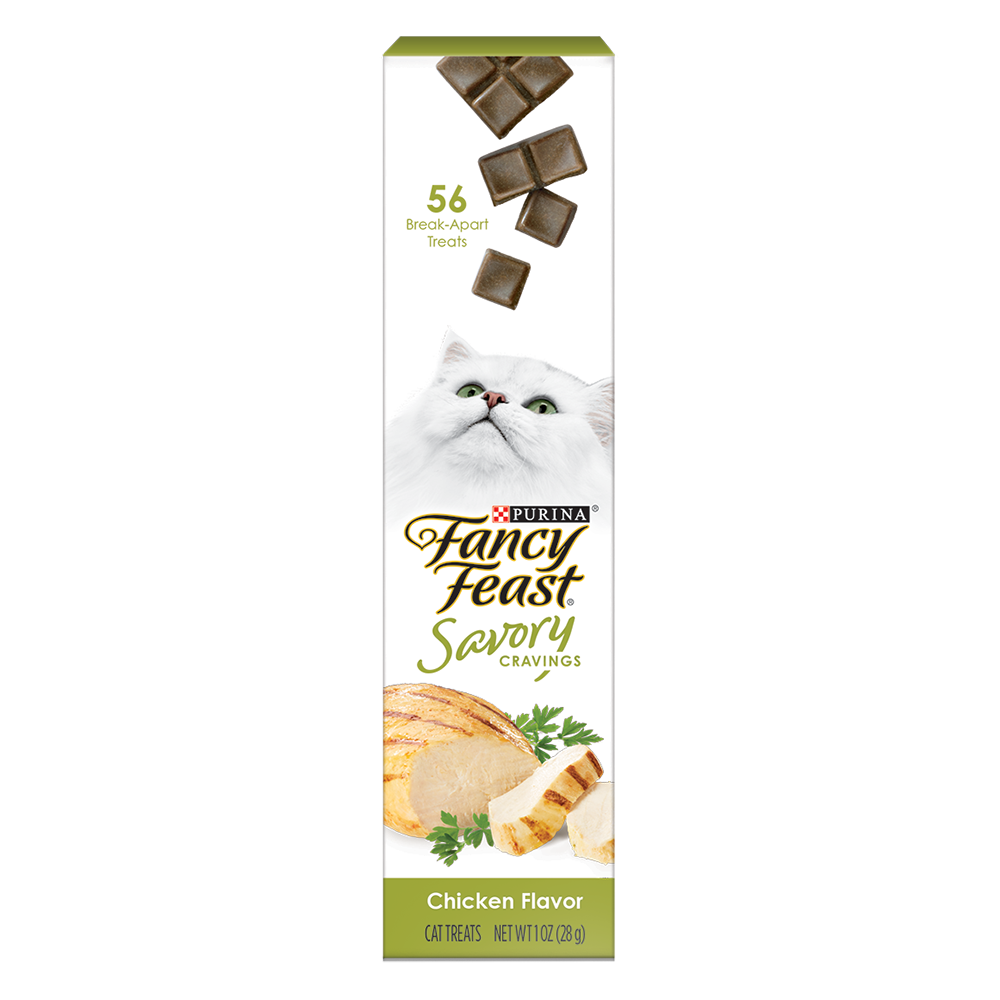 Purely Fancy Feast Limited Ingredient Cat Treats, Savory Cravings Beef Flavor 1 Oz