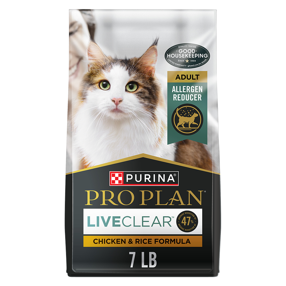 Pro Plan LiveClear Allergen Reducing Chicken Dry Cat Food Purina US
