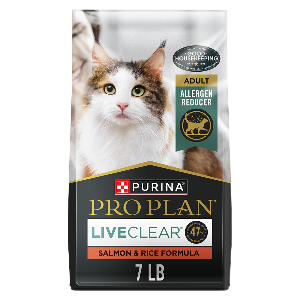 Pro Plan LiveClear Allergen Reducing Salmon Dry Cat Food | Purina US