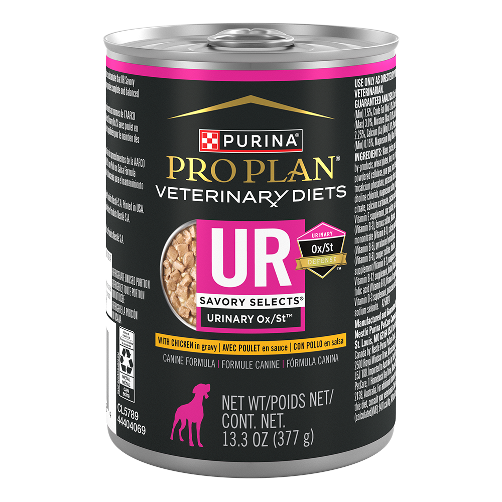 Pro Plan Vet Diets UR Savory Selects Chicken Wet Dog Food | Purina US
