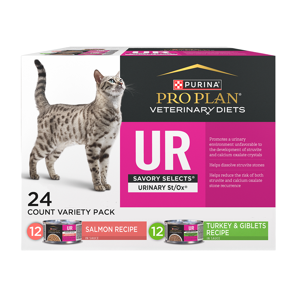 Pro Plan Veterinary Diets UR Savory Selects Urinary St/Ox Wet Cat