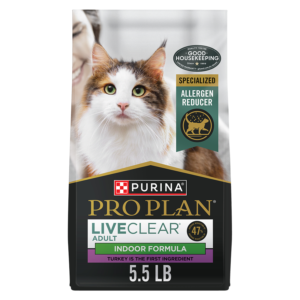 PURINA PRO PLAN LIVECLEAR ターキー Pro Plan LiveClear Indoor Turkey & Rice Dry Cat Food | Purina US