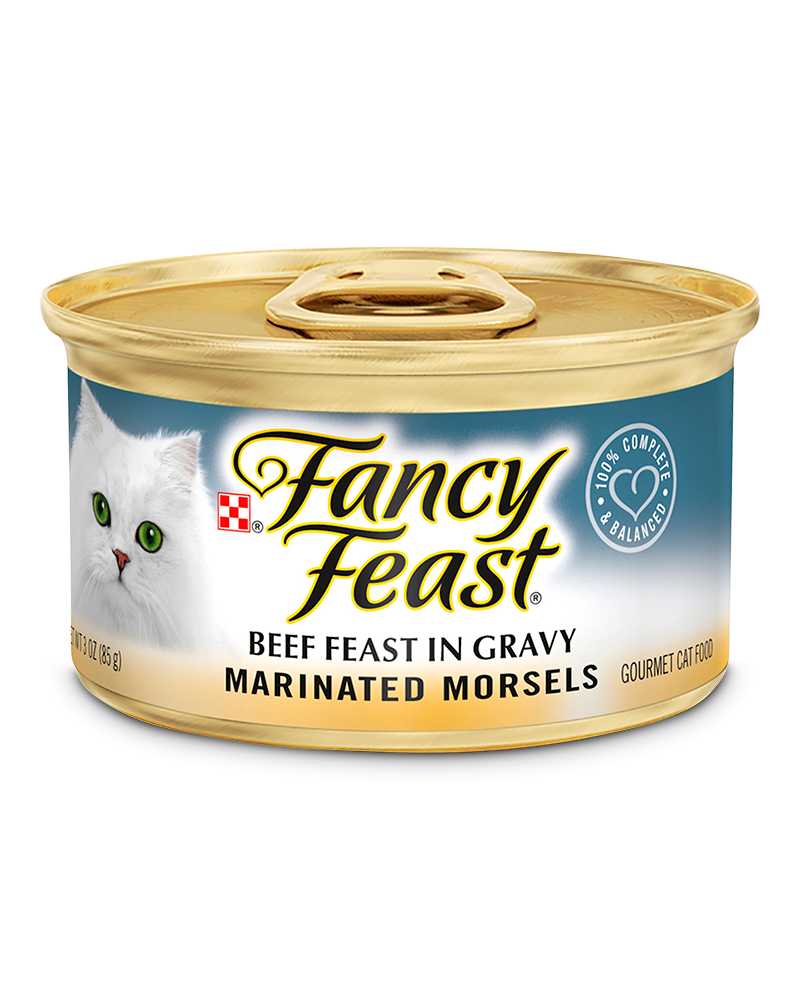 Fancy Feast Tuna In Gravy Marinated Morsels Canned Cat Food
