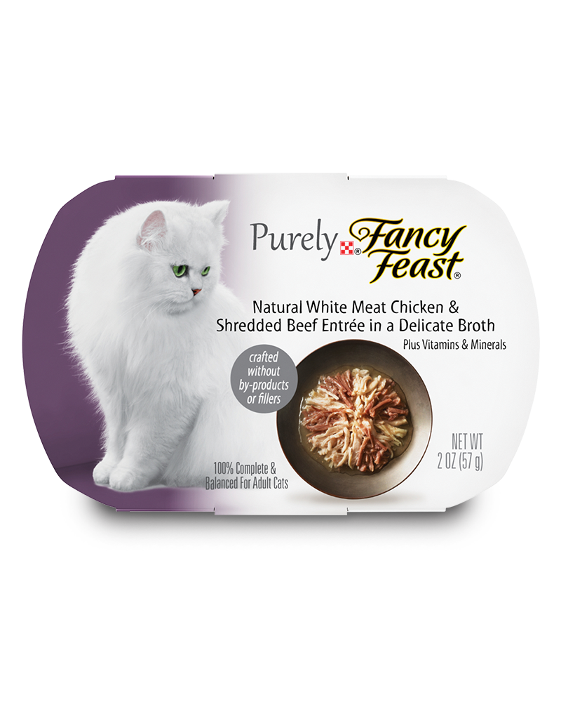 Fancy feast shredded chicken new arrivals
