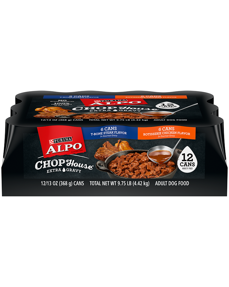 Lot of 2) NEW Purina Alpo Prime Cuts Savory Beef Flavor Adult Dog Food 1 Lb  Box