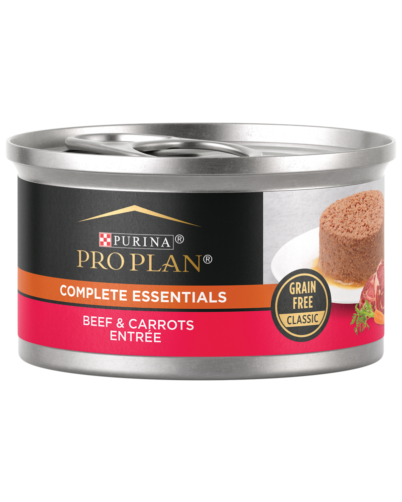 Purina Pro Plan Grain-Free Pate Beef & Carrots Entree Wet Cat Food