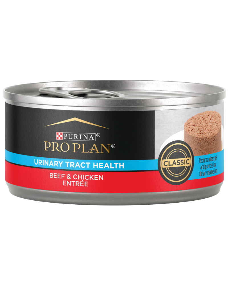 Pro Plan Urinary Tract Health Beef Chicken Wet Cat Food Purina
