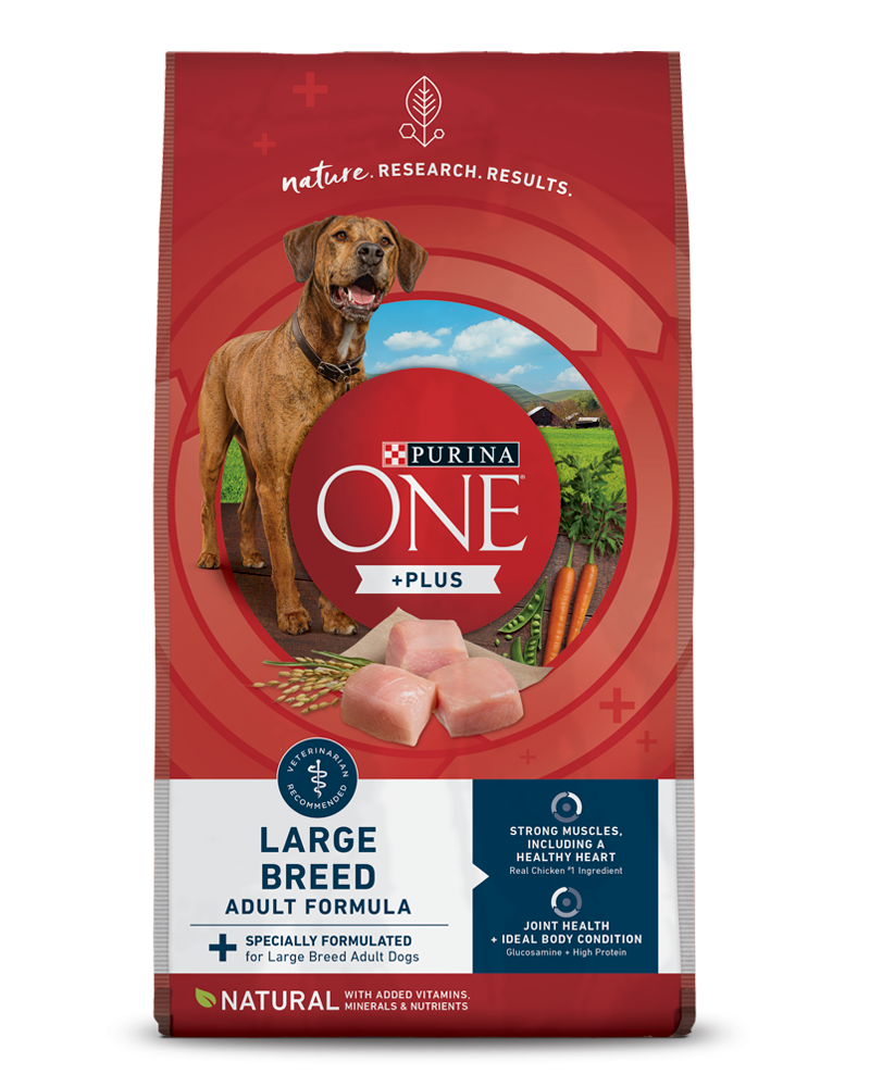 Purina ONE +Plus Large Breed Adult Dry Dog Food