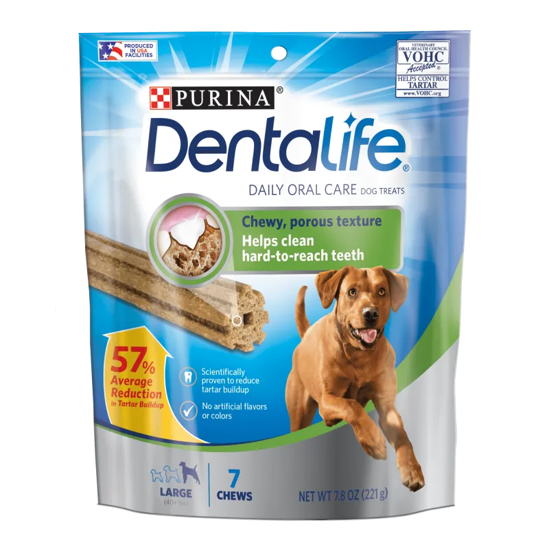 Purina DentaLife Daily Oral Care Chew Treats for Large Dogs