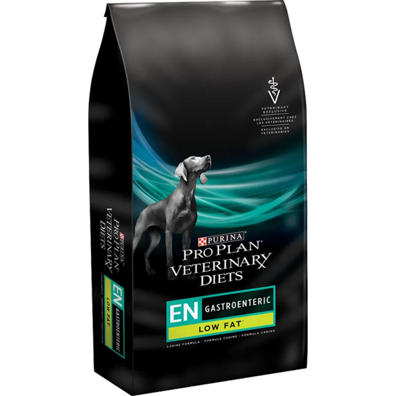 Receta de alimento seco para perros con fórmula canina Purina Pro Plan Veterinary Diets EN Gastroenteric Low Fat