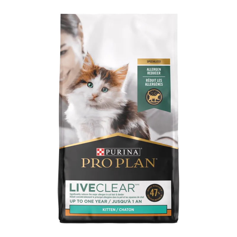 Pro Plan LiveClear Kitten Chicken & Rice Allergen Reducing Cat Food