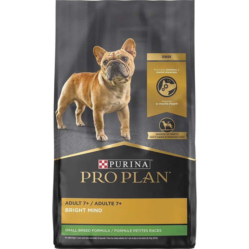 Pro Plan Adult 7+ Bright Mind Small Breed Chicken & Rice Formula Dry Dog Food
