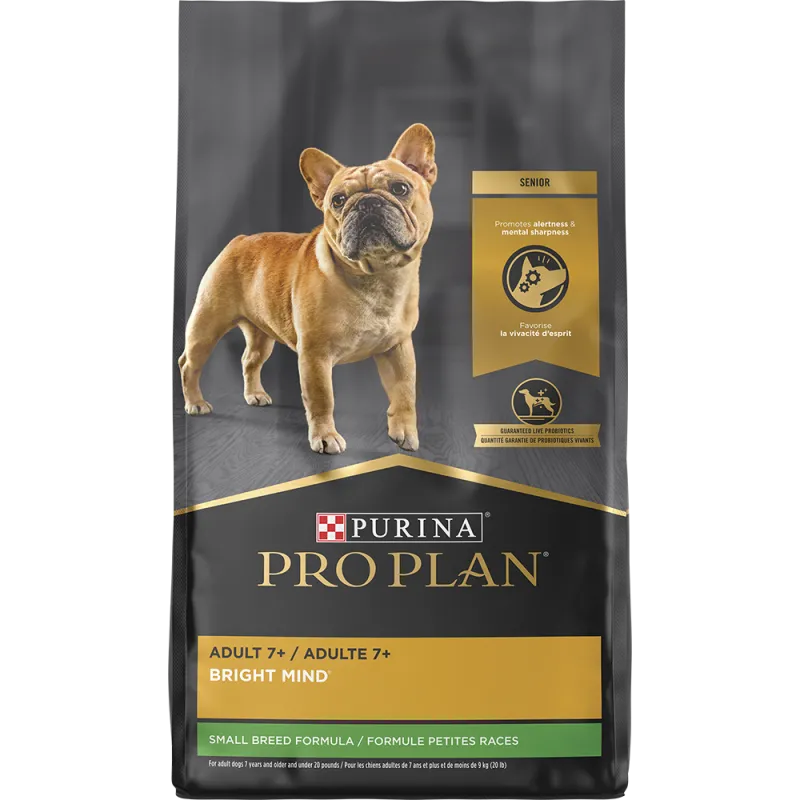 Pro Plan Adult 7+ Bright Mind Small Breed Chicken & Rice Formula Dry Dog Food