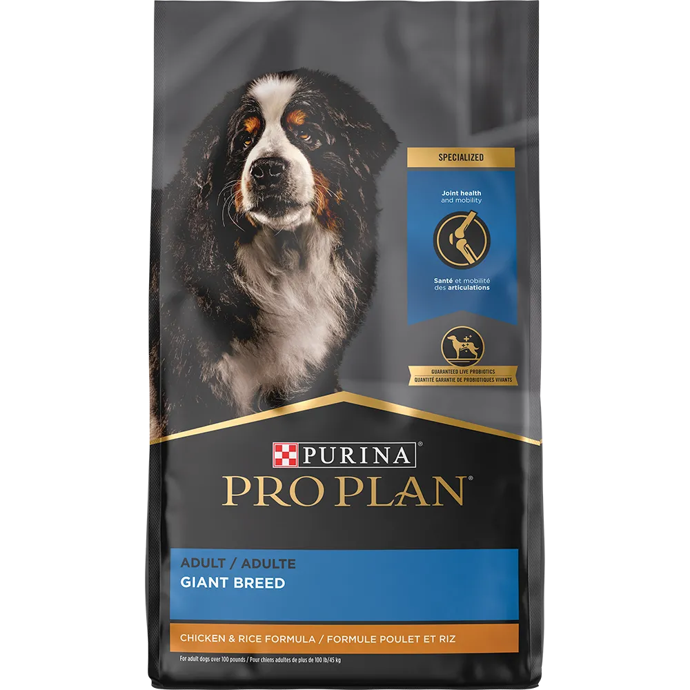 Pro Plan Adult Giant Breed Chicken & Rice Formula
