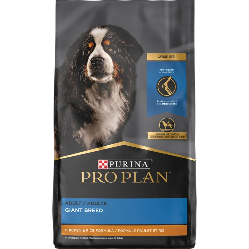 Pro Plan Adult Giant Breed Chicken & Rice Formula